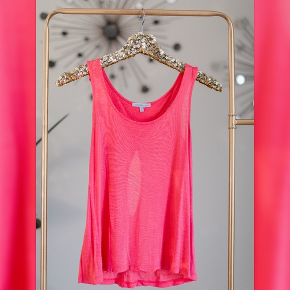 Charlotte Russe Tops - Charlotte Russe Pink Tank Top
